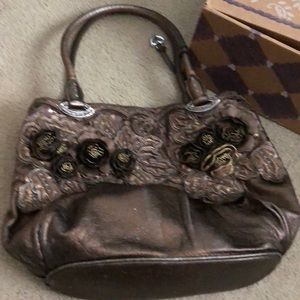 Brighton bronze fun summer hobo bag.